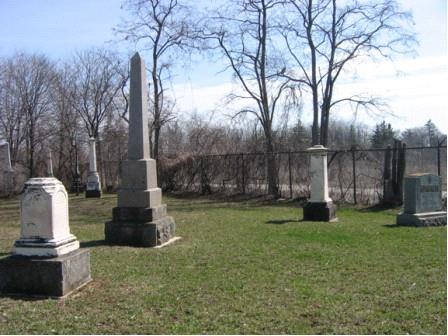 Grave Markers, Bronte Pioneer Cemetery