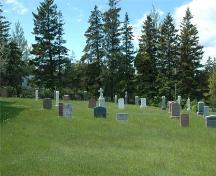 Cemetery, Holy Rosary Church, Ballantyne's Cove, Nova Scotia, 2009.; Heritage Division, N.S. Dept. of Tourism, Culture and Heritage, 2009.