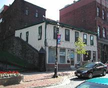 This is a photograph showing the contextual surroundings of the building, 2004; City of Saint John