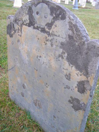 The Samuel Mack grave marker