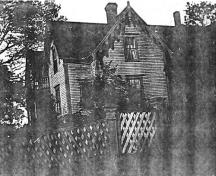 This photo was taken ten years after Reverend Hughes sold his house to Captain James Blight; Village of Hillsborough, William Henry Steeves House Museum archives