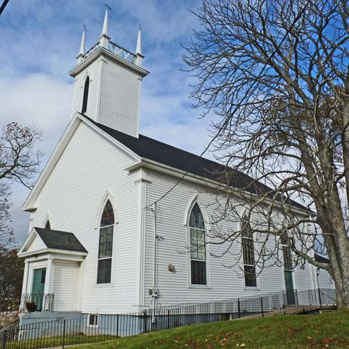 Hillsborough United Church - Looking northeast
