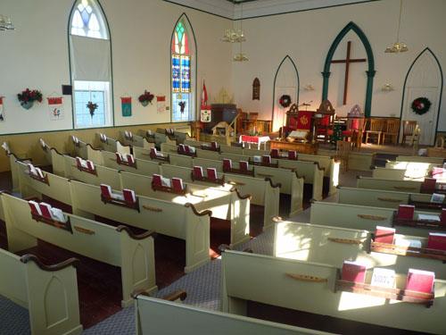 Hillsborough United Church - Interior