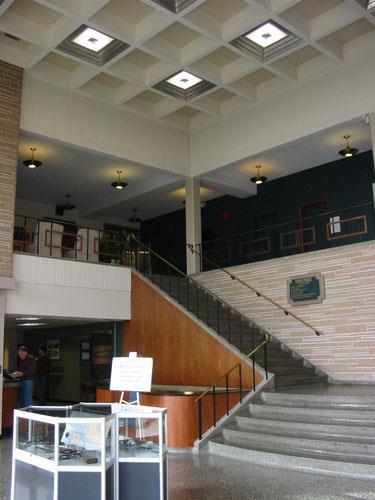 View of entrance lobby, 2009