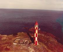 Vue aérienne, 1989; Canadian Coast Guard, 1989