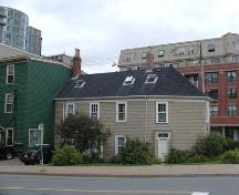 Rear elevation, Bollard House, Halifax, 2005.; Heritage Division, NS Dept. of Tourism, Culture and Heritage, 2005.