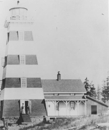 West Point Lighthouse, 1890
