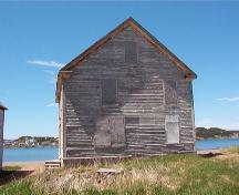 View of the right facade of Ashbourne Office, Twillingate, NL. Photo taken June 2007.; Sid Woolfrey 2007