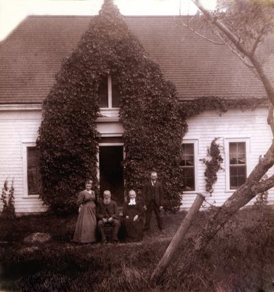 Historic image of the Stevens Homestead