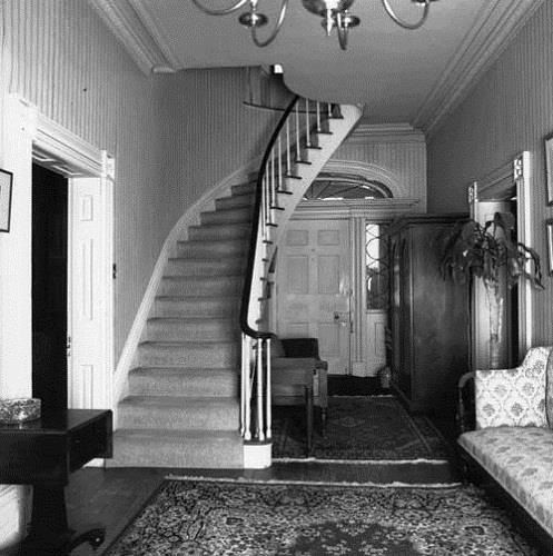 Staircase in hall of Bluestone House – 1992