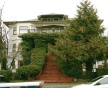 Exterior view of the Colonial Apartments, 2004; City of North Vancouver, 2004
