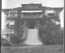 Archival image of Colonial Apartments; B. Mattocks, Leeds, UK