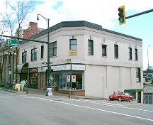 Exterior view of the Ellis Block, Columbia Street; City of New Westminster, 2004