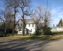 Contextual view of Leander Lawlor House, Kenton, 2014.; Historic Resources Branch, Manitoba Tourism, Culture, Heritage, Sport and Consumer Protection, 2015