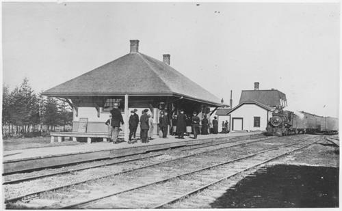 O&#039;Leary Railway Station ca 1914
