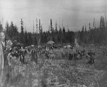 Funeral of Hock-Shun Low at Chinese Cemetery in Cumberland BC, 1948. Cumberland Museum and Archives, C040-137
; Cumberland Museum and Archives, C040-188