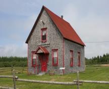 Front and east elevations; Province of PEI, F. Pound, 2009