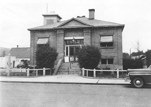 Enderby City Hall circa 1950s