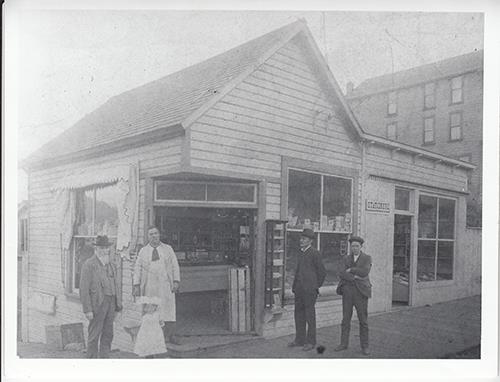 Historic front view, date unknown