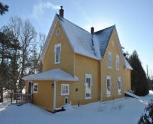 Side and rear elevations; Province of PEI, F Pound 2014