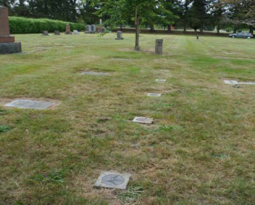 Japanese Canadian Cemetery Markers