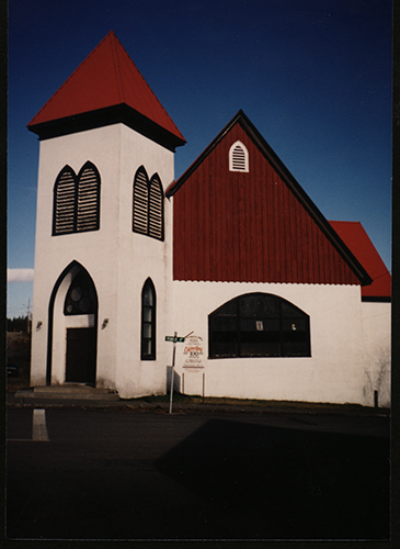 Exterior front view, 1988