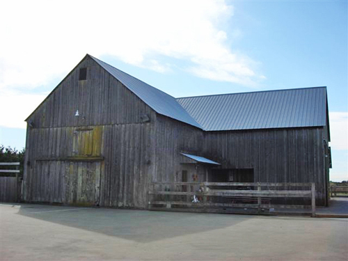 Woods Farm, Exterior View of Barn