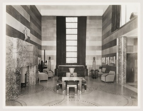 Interior and furniture, ca. 1932