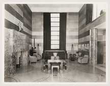 View of the living room ca. 1932; Fonds Ernest Cormier, Centre Canadien d'Architecture | Ernest Cormier fonds, Canadian Centre for Architecture