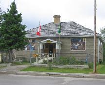 Front elevation of School, 2005; Government of Saskatchewan, Brett Quiring, 2005.